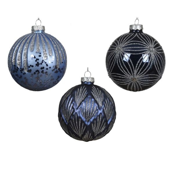 Blue Bauble 10cm